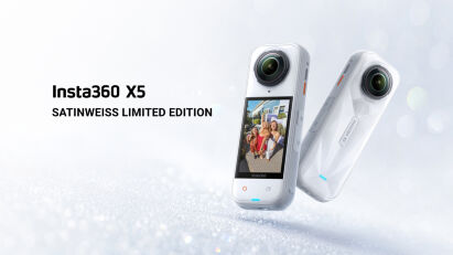 Insta360 X5 Satinweiß – neue Limited Edition ab sofort erhältlich