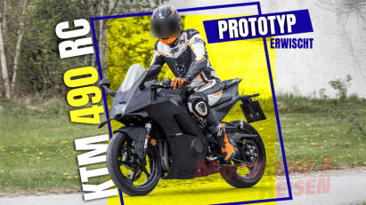 KTM 490 RC – neue Zweizylinder Einsteiger-Baureihe