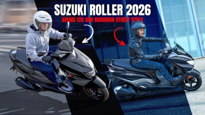 Suzuki Avenis 125 und Burgman Street 125EX