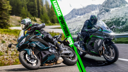 Neue Farben für Kawasakis Sporttourer 