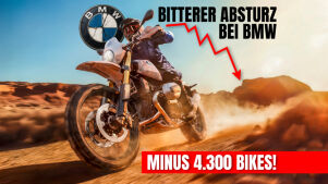 Zulassungszahlen August – BMW verzeichnet minus 4.300 Bikes!