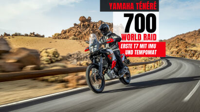 Yamaha Ténéré 700 World Raid – Ab 2026 mit IMU und Tempomat