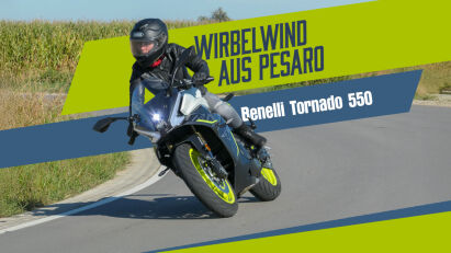 Fahrbericht: Benelli Tornado 550 - Wirbelwind