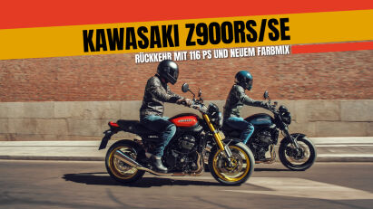 Kawasaki Z900RS und Z900 RS SE – Zeitsprung ins Modelljahr 2026