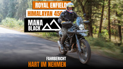 Royal Enfield Himalayan 450 Mana Black – Premiere daheim