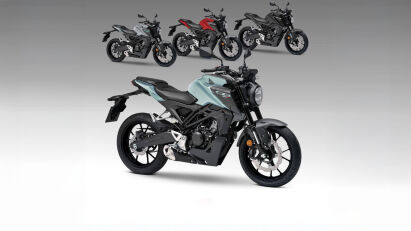 Vier neue Farbvarianten für die Honda CB125R