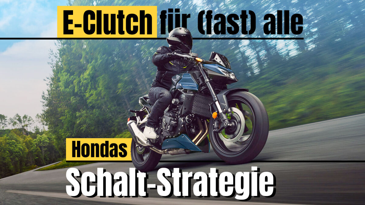 Immer kuppeln war gestern – E-Clutch-Initiative von Honda 