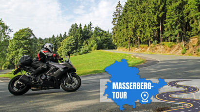 Tour 3: Kurvenrausch im Thüringer Wald – Motorrad-Tagestour ab Masserberg