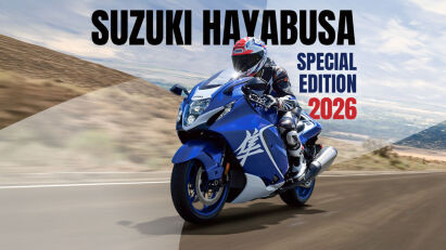 Suzuki Hayabusa Special Edition – Wanderfalke mit blauen Flügeln