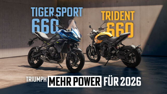 Triumph Tiger Sport 660 & Trident 660 – Daytona-Triple für alle