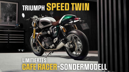  Triumph Speed Twin 1200 Cafe Racer-Sondermodell