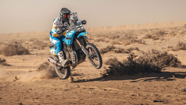 Deutscher Kevin Gallas gewinnt das Africa Eco Race am Lac Rose