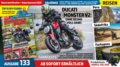 Motorrad & Reisen 133 Frühlingsausgabe – ab sofort erhältlich!