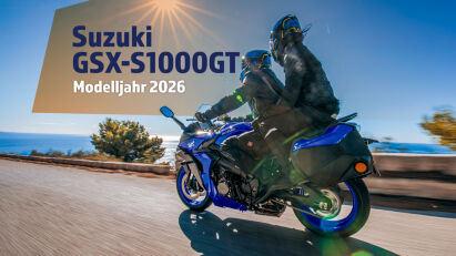 Frische Farben für Suzukis Sporttourer GSX-S1000GT 