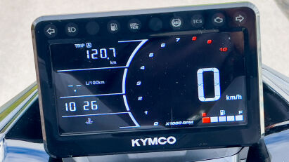 Kymco Downtown GT 125 – Display