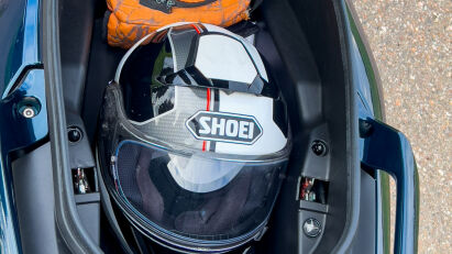 Kymco Downtown GT 125 – Stauraum