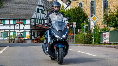Kymco Downtown GT 125 – Frontansicht
