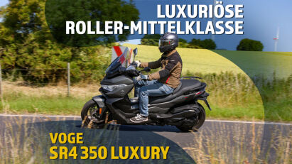 Voge SR4 350 Luxury - mehr als ein BMW-Zwilling?