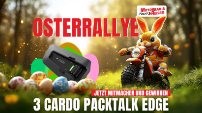 Osterrallye 2026 – jetzt mitmachen und Cardo PackTalk Edge gewinnen!