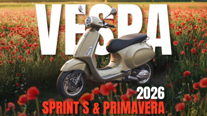 Vespa Primavera und Sprint S erhalten Technik-Update