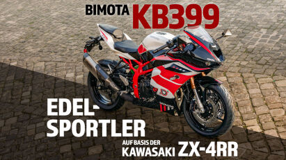 Bimota hochkonzentriert: Kawasaki ZX-4RR wird zur KB399 mit Carbonkleid