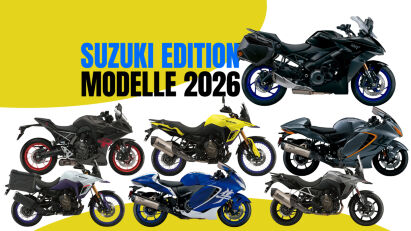 Suzuki präsentiert Power Edition und Travel Edition-Modelle für 2026 