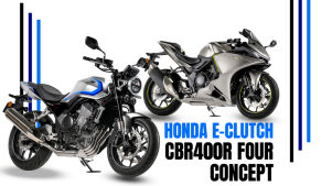 Honda CB400 Super Four und CBR400R Four mit E-Clutch