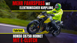 Kuppeln war gestern – so fährt die neue Honda CB750 Hornet