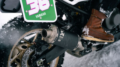 Deus Swank Rally on Ice – Auspuff XSR900