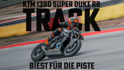 Biest für den Rundkurs: KTM 1390 Super Duke RR Track auf 100 Stück begrenzt