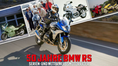  50 Jahre BMW RS: Von der R 100 RS bis zur R 1300 RS