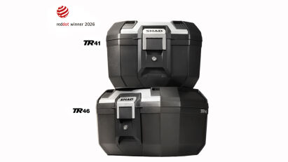 SHAD Terra-Topcases TR41 und TR46 erhalten Red Dot Award 2026