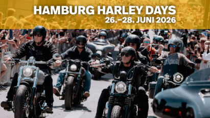 Hamburg Harley Days 2026: Drei Tage V-Twin-Festival am Großmarkt