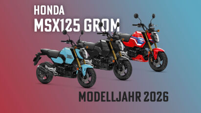 Honda MSX125 Grom 2026: drei neue Farben für den Kult-Zwerg