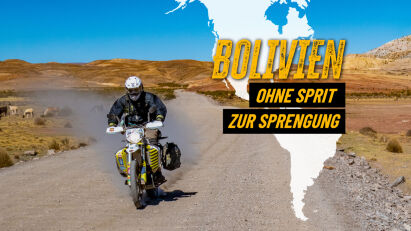 Buntes Bolivien: Ohne Sprit zur Sprengung, Minenstaub und Dakar-Pisten