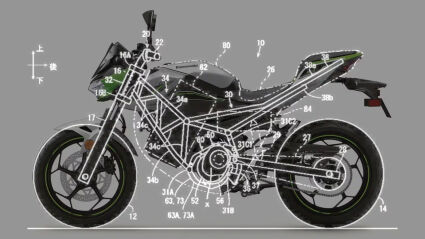 Kawasaki-Patent: Ein Rahmen, viele E-Antriebe