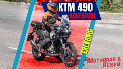 KTM 490 Adventure – Schlanke Zweizylinder-Enduro in der Pipeline