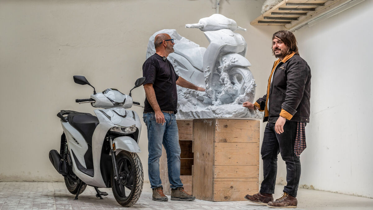 Honda feiert SH125i-Jubiläum mit Scooter-Konzeptstudie SH Marmo 