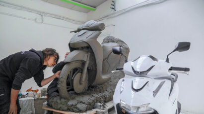 Honda SH125i 2026 Skulptur Hanami 25 Jahre