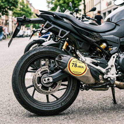 Lärm-Plakette für Motorräder: Umweltverbände fordern Fahrverbote ab 80 dB