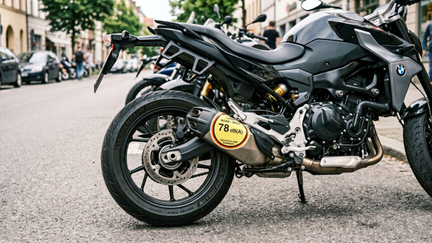 Lärm-Plakette für Motorräder: Umweltverbände fordern Fahrverbote ab 80 dB