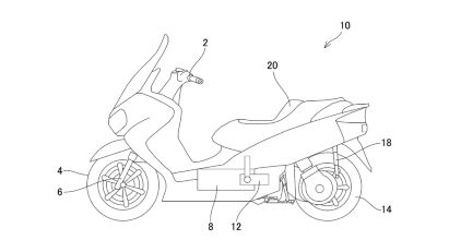 Toyota-Patent: Wasserstoff-Zweirad mit Wechselkartusche
