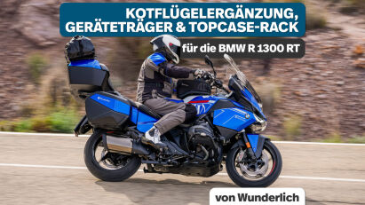 Wunderlich: Vier neue Teile für die BMW R 1300 RT