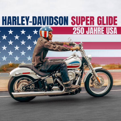 Harley-Davidson Super Glide 2026: Limitierte Edition zum US-Jubiläum