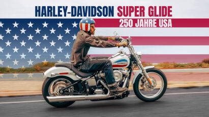Harley-Davidson Super Glide 2026: Limitierte Edition zum US-Jubiläum