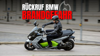 Rückruf BMW C evolution: Brandgefahr 12V-Stecker