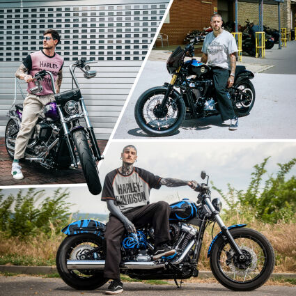 Harley-Davidson stellt die Maschinen des Creators Custom Clash vor