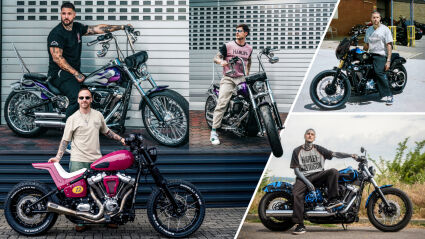 Harley-Davidson stellt die Maschinen des Creators Custom Clash vor