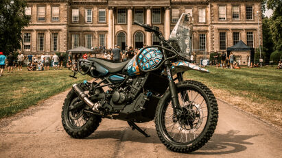 Custom Himalayan 450 „G-rough-i“ von Loose Screw