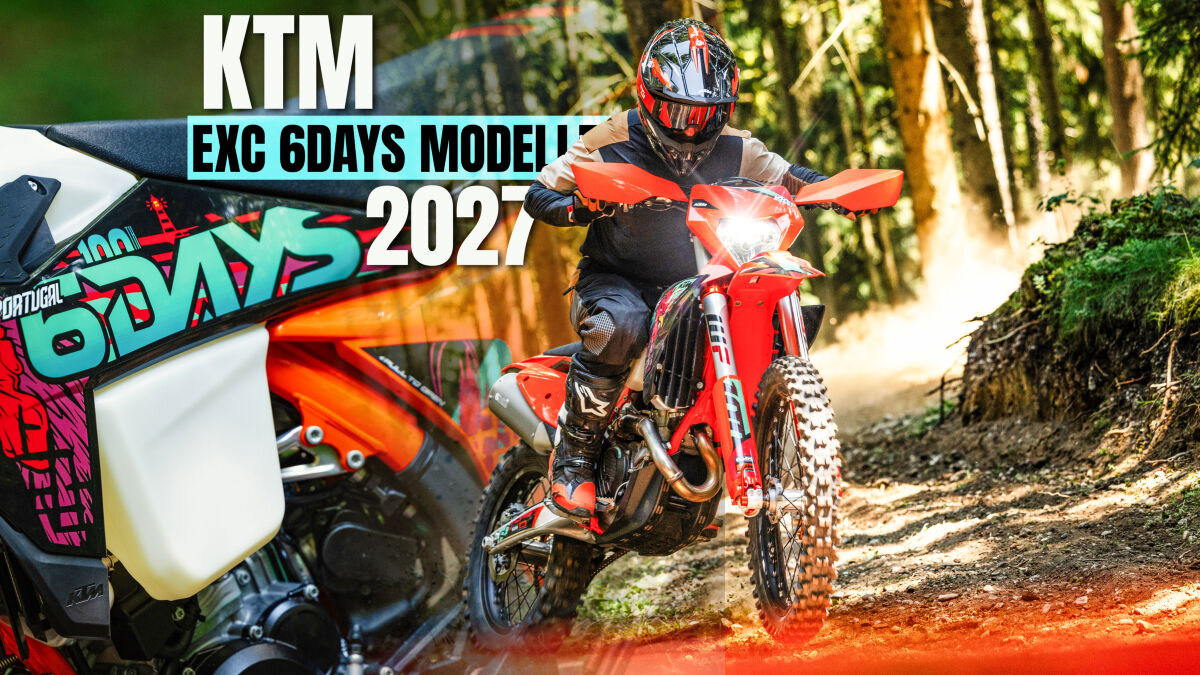 KTM EXC 6DAYS 2027: Sonderedition zur 100. Enduro-WM 